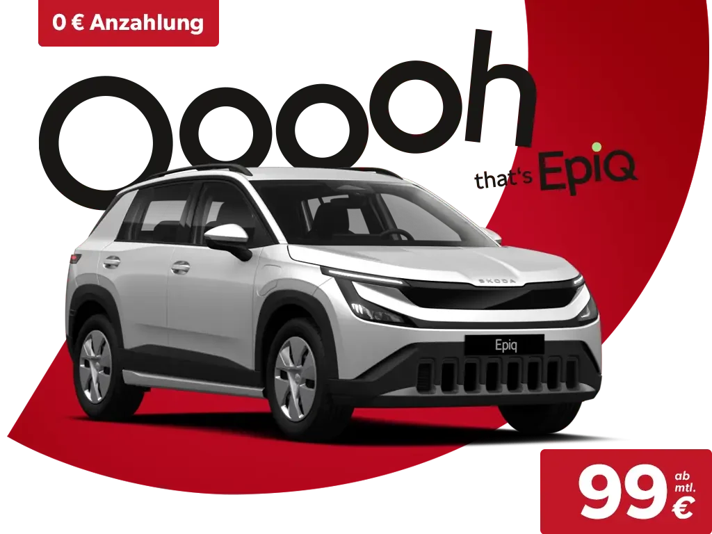 Skoda Epiq Essence mit Preis 99€