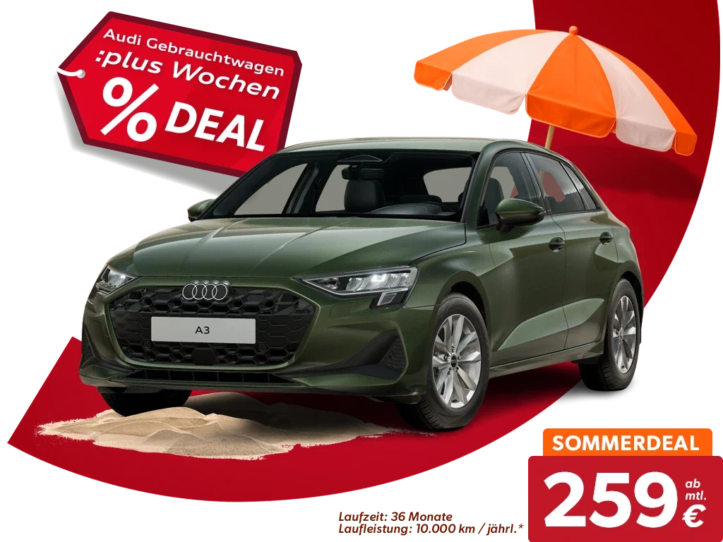 260609 Audi GW+ Sommerdeals A3 TFSI 30