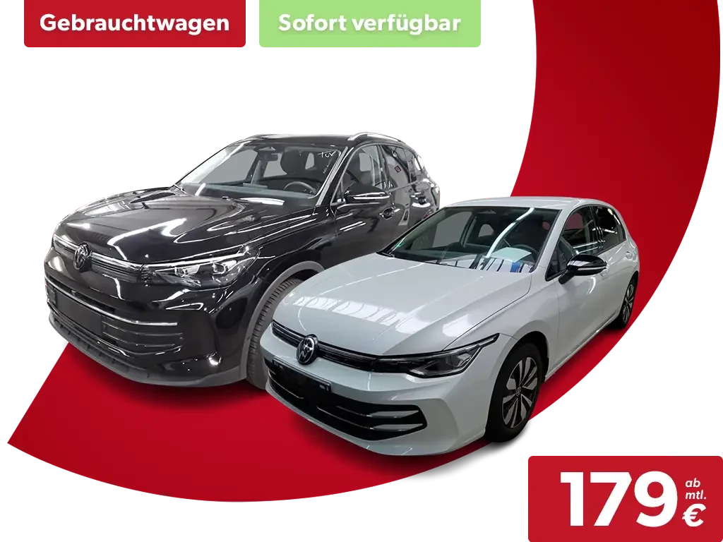 260703 VW Golf + Tiguan Sonderleasing GW